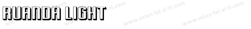 Ruanda Light 常字体转换